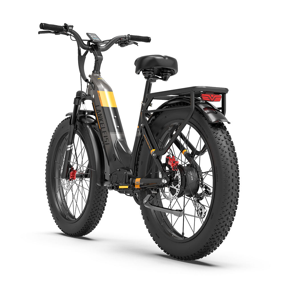 Lankeleisi MG600 Plus 1000W 26" Fat Bike 960Wh All Terrain SUV E-Bike with Torque Sensor 48V 20Ah Battery
