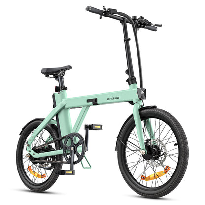 Engwe P20 250W 20" Foldable Electric Bike with Belt Drive and Torque Sensor 9.6Ah Samsung Battery City E-bike