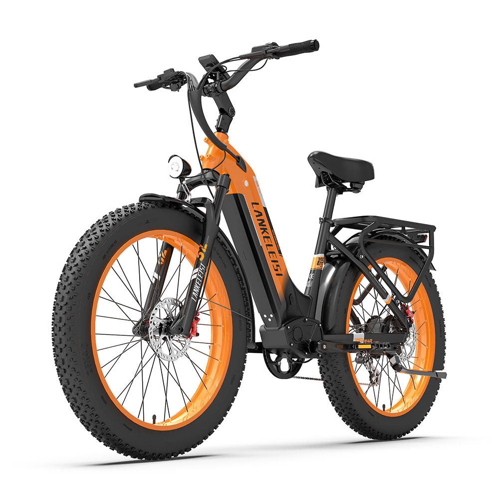 Lankeleisi MG600 Plus 1000W 26" Fat Bike 960Wh All Terrain SUV E-Bike with Torque Sensor 48V 20Ah Battery