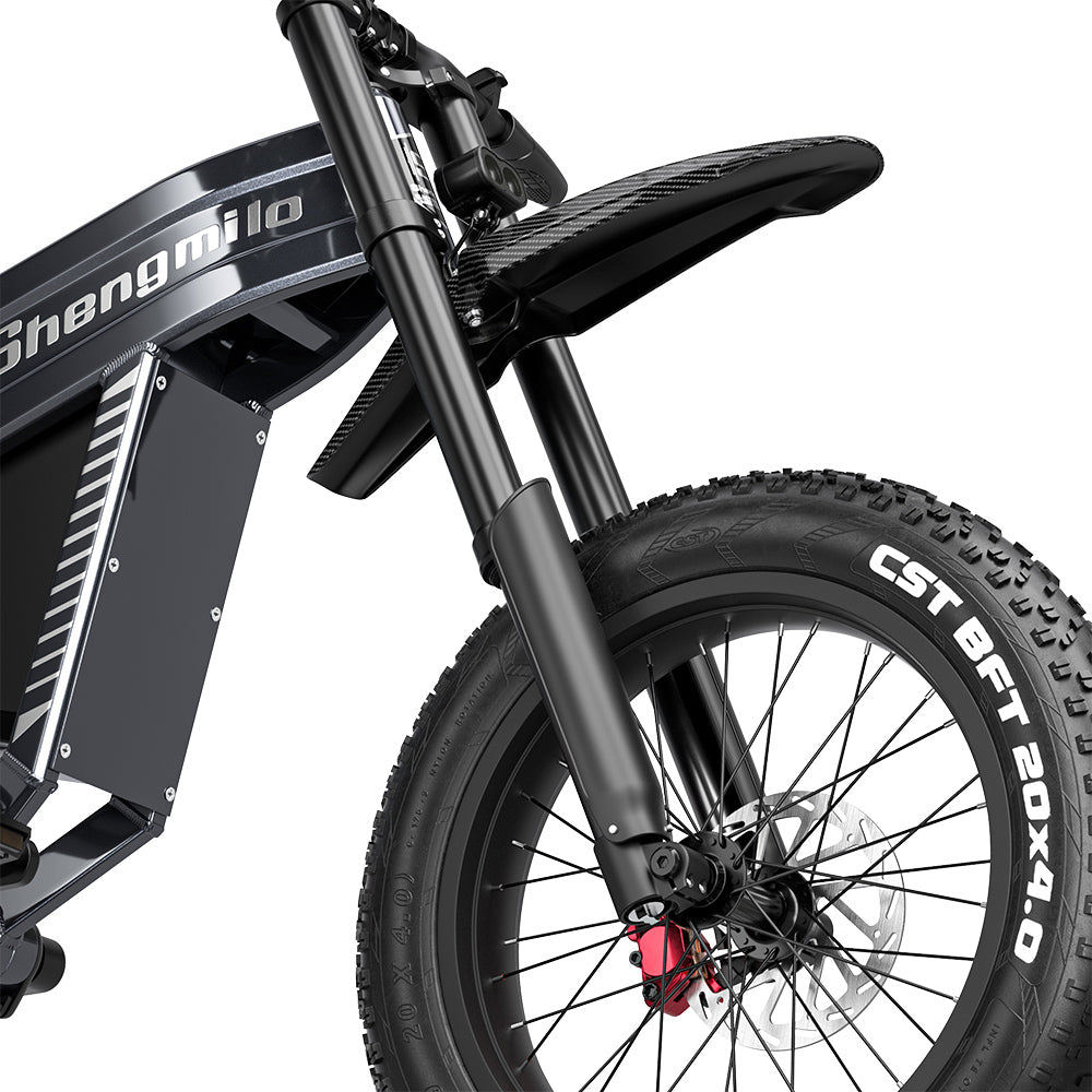 Shengmilo S900 250W 20" Electric Motorcycle 1800Wh All-Terrain Electric Bike 60V 30Ah Battery