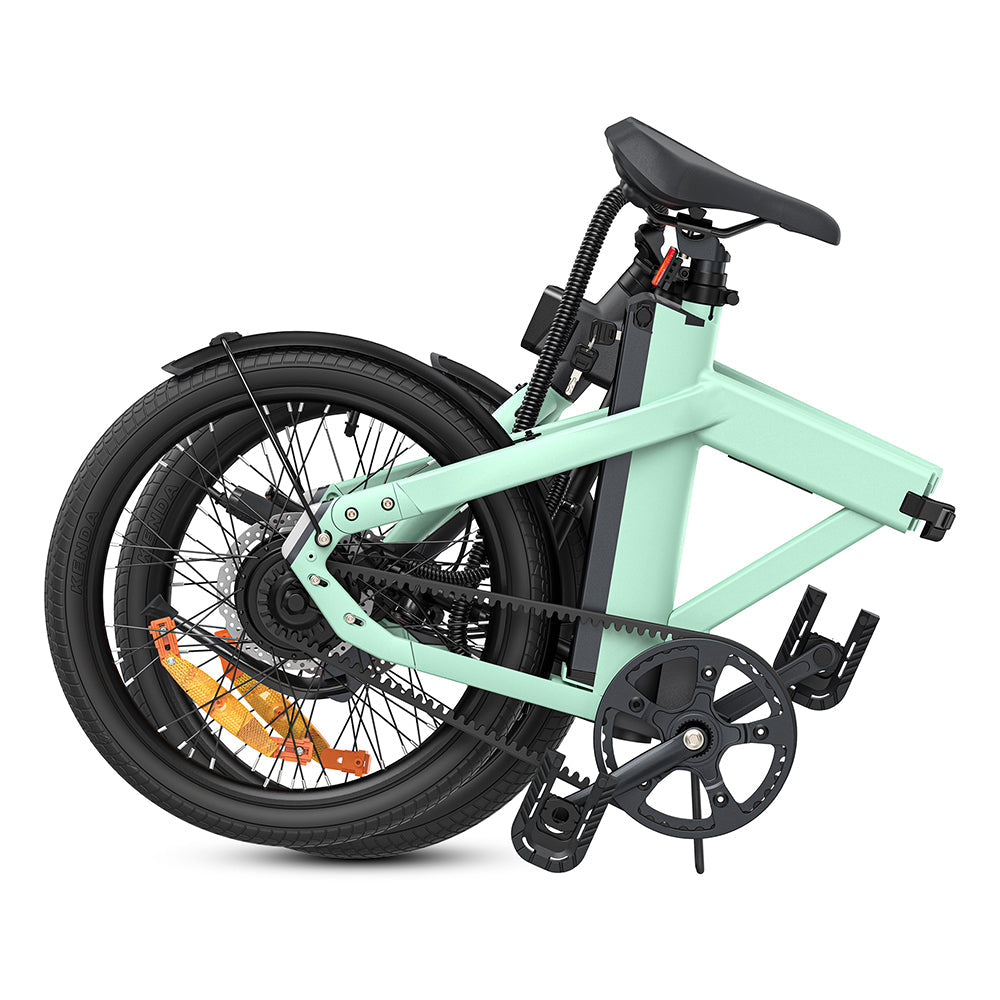 Engwe P20 250W 20" Foldable Electric Bike with Belt Drive and Torque Sensor 9.6Ah Samsung Battery City E-bike