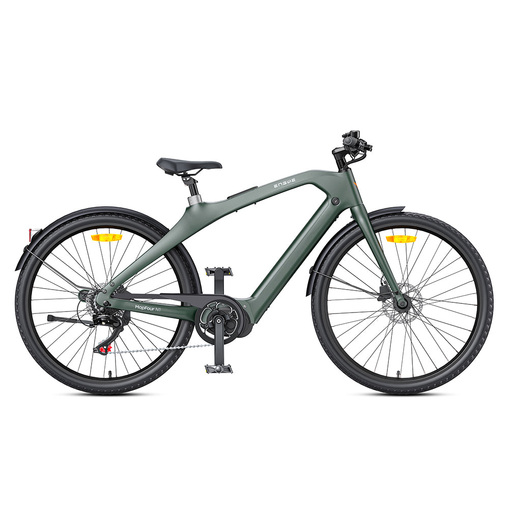 Engwe MapFour N1 PRO 250W Mid-drive Motor 700*42C Carbon Fiber City E-bike 360Wh City Electric Bike Support App [Pre-order]