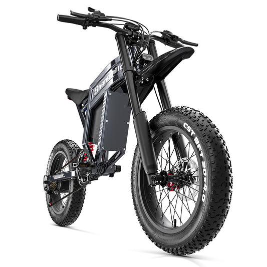 Shengmilo S900 250W 20" Electric Motorcycle 1800Wh All-Terrain Electric Bike 60V 30Ah Battery