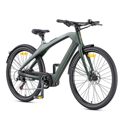 Engwe MapFour N1 PRO 250W Mid-drive Motor 700*42C Carbon Fiber City E-bike 360Wh City Electric Bike Support App [Pre-order]