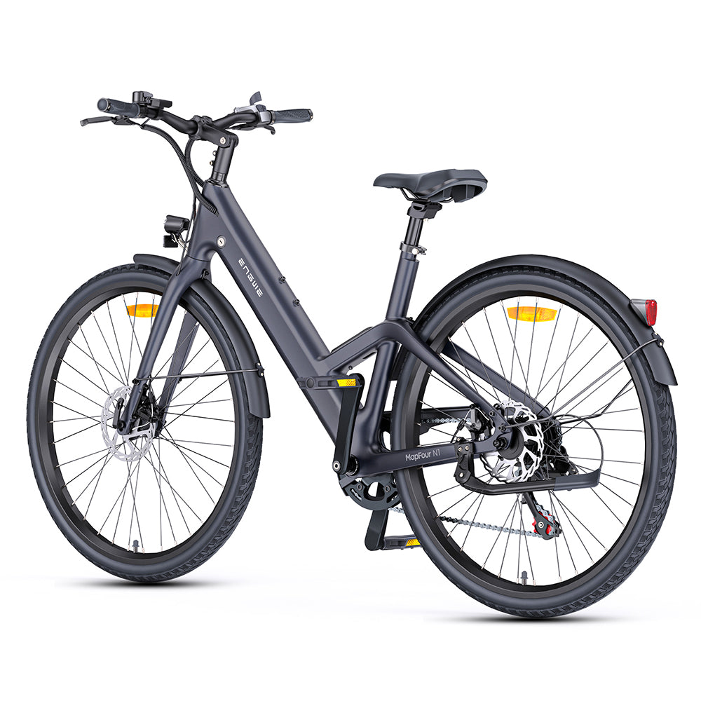 Engwe MapFour N1 Air 250W 700*38C Carbon Fiber City E-Bike 360Wh City Electric Bike With Torque sensor 36V 10Ah Battery
