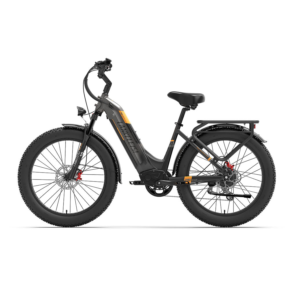 Lankeleisi MG600 Plus 1000W 26" Fat Bike 960Wh All Terrain SUV E-Bike with Torque Sensor 48V 20Ah Battery