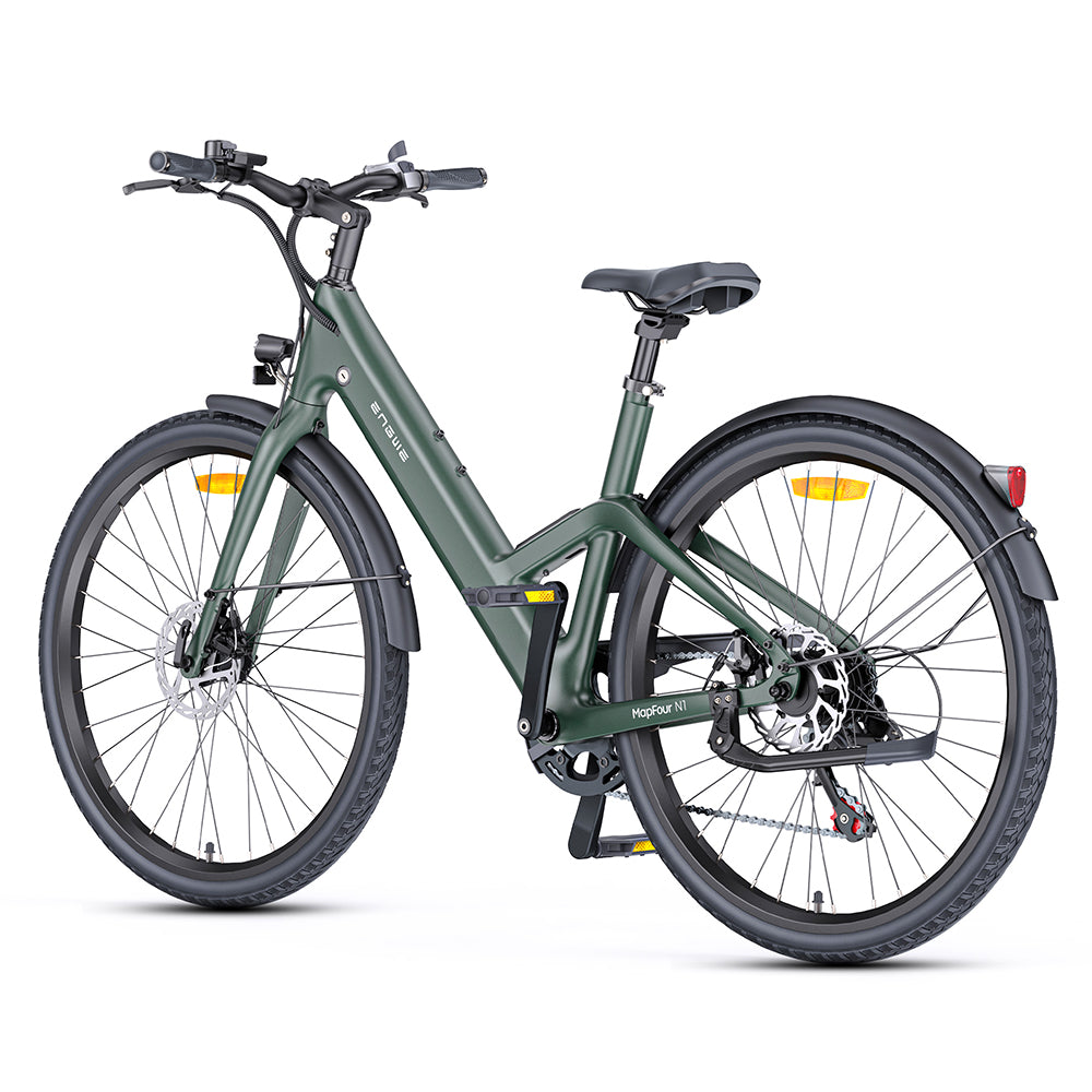 Engwe MapFour N1 Air 250W 700*38C Carbon Fiber City E-Bike 360Wh City Electric Bike With Torque sensor 36V 10Ah Battery