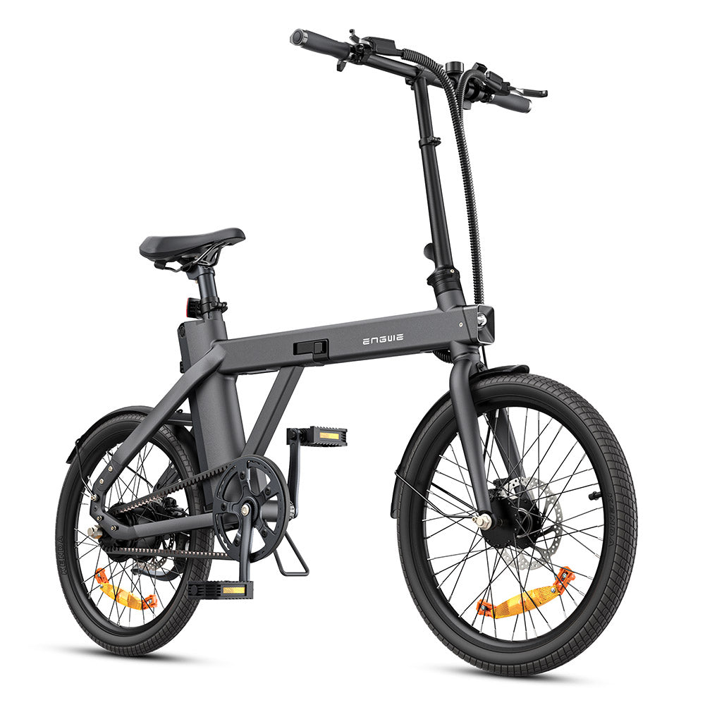 Engwe P20 250W 20" Foldable Electric Bike with Belt Drive and Torque Sensor 9.6Ah Samsung Battery City E-bike