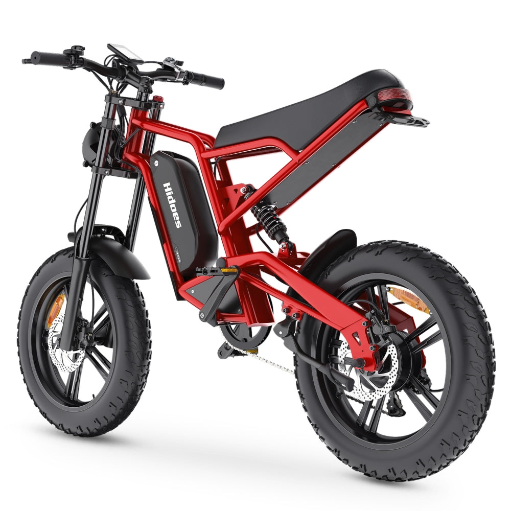 Hidoes B6 1200W 20" Fat Bike Electric Bike 48V 15Ah Battery