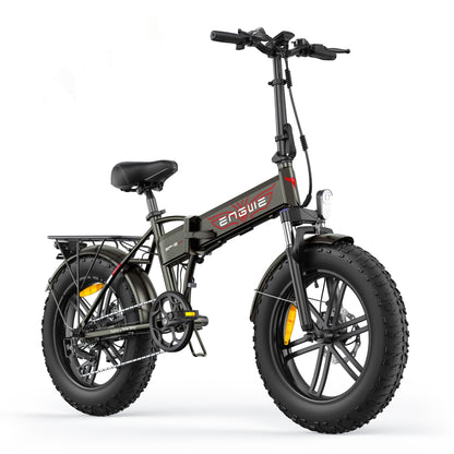 Engwe EP-2 BOOST 250W 20" Fat Bike 624Wh Foldable E-Bike with Torque Sensor 48V 13Ah Battery