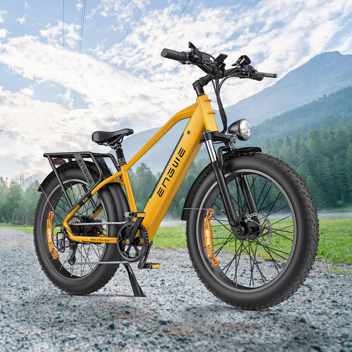 Engwe E26 250W 26" Fat Bike Electric Trekking Bike 48V 16Ah SUV E-Bike