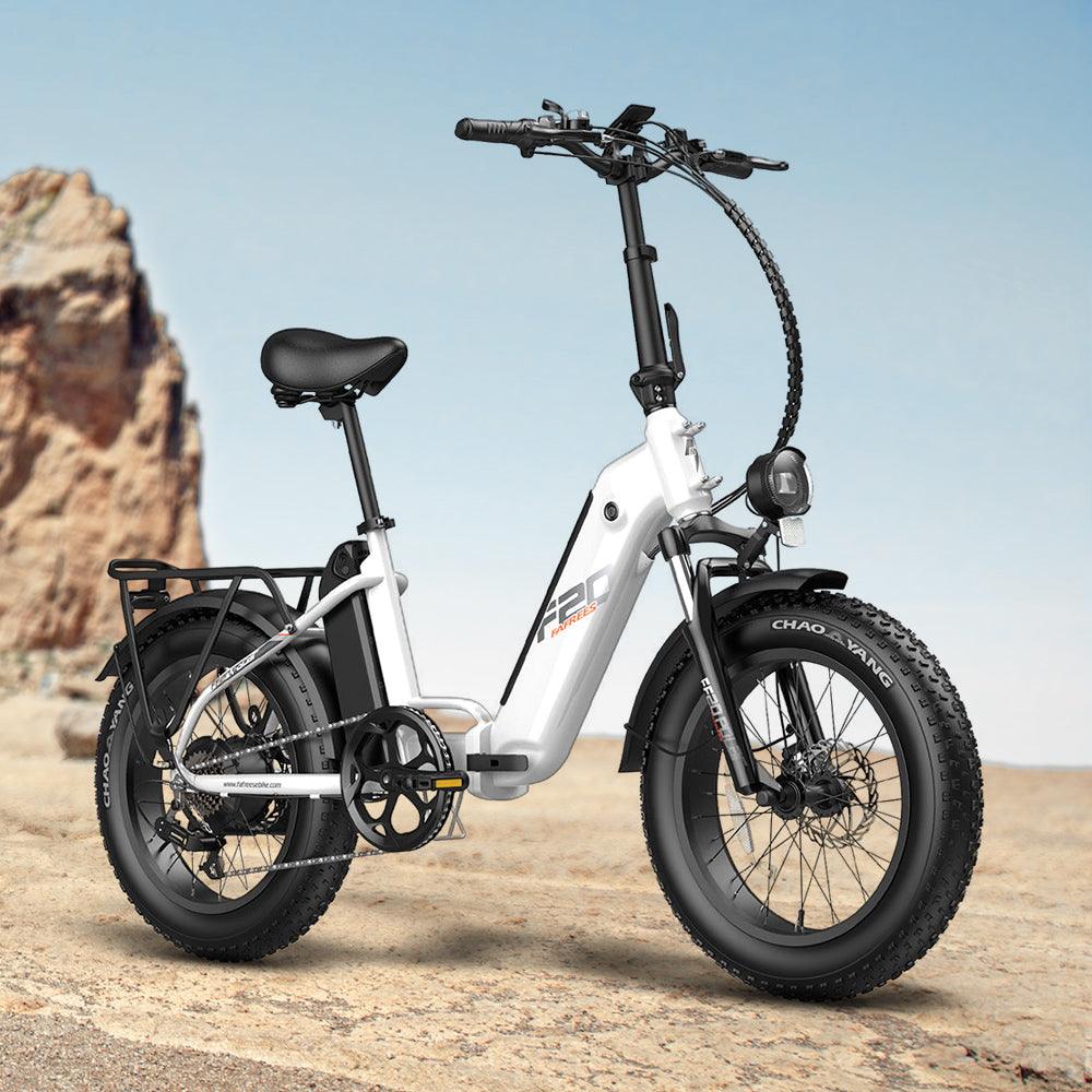 Fafrees FF20 Polar 500W Dual Batteries 10.4Ah*2 20" Foldable Electric Bike Fat Bike - Buybestgear