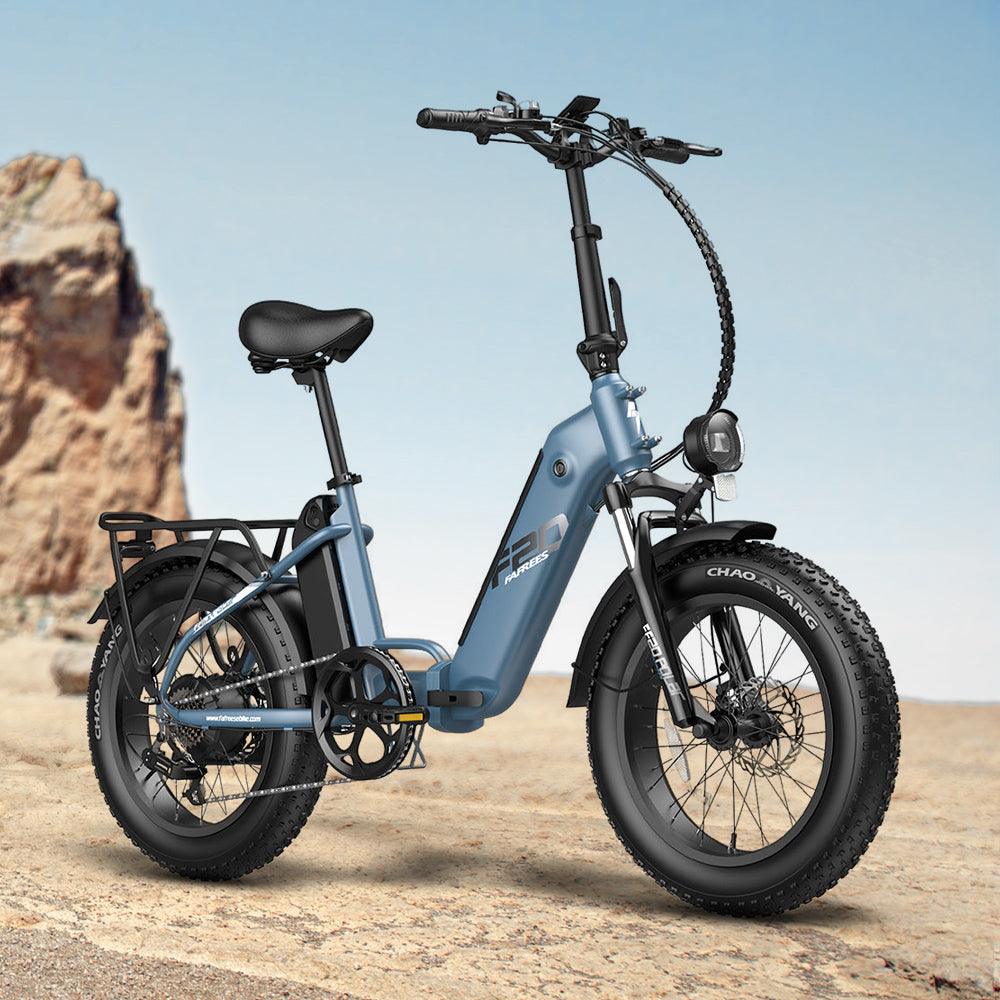 Fafrees FF20 Polar 500W Dual Batteries 10.4Ah*2 20" Foldable Electric Bike Fat Bike - Buybestgear