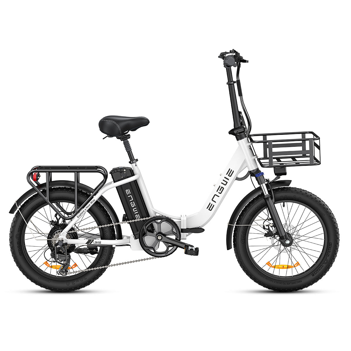 Engwe L20 SE 250W 20" Foldable Electric Trekking Bike 561Wh Step-through E-bike