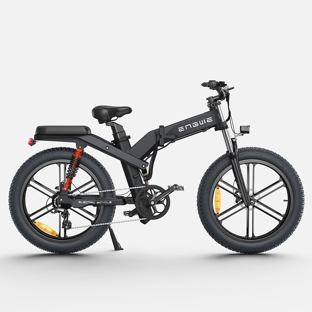 Engwe X26 1000W 26" Fat Bike Foldable E-Mountain Bike Dual Batteries EMTB