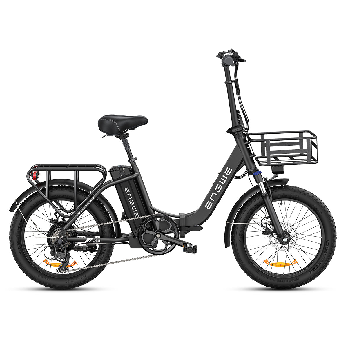 Engwe L20 SE 250W 20" Foldable Electric Trekking Bike 561Wh Step-through E-bike