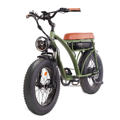 Bezior XF001 1000W 20" Fat Tire E Mountain Bike 12.5Ah E-Bike - Buybestgear