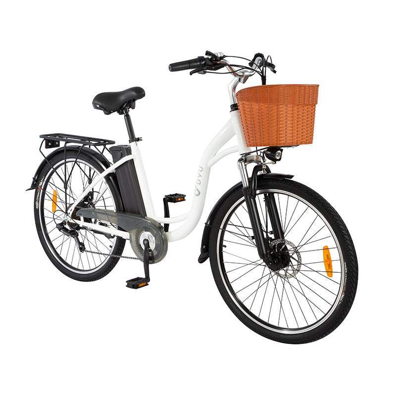 DYU C6 350W 26" Electric Trekking Bike City E-bike 12.5Ah 25km/h 65km - Buybestgear