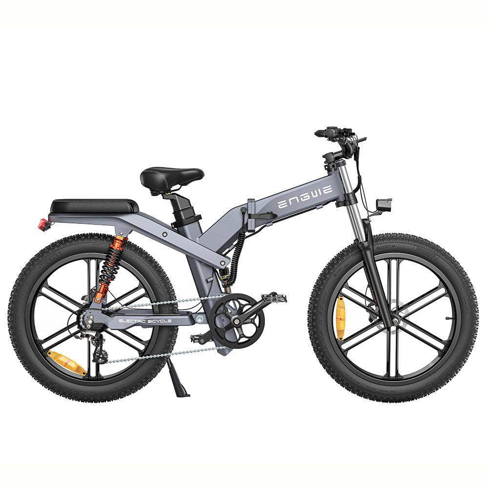Engwe X26 1000W 26" Fat Bike Foldable E-Mountain Bike Dual Batteries 50km/h 150km - Buybestgear