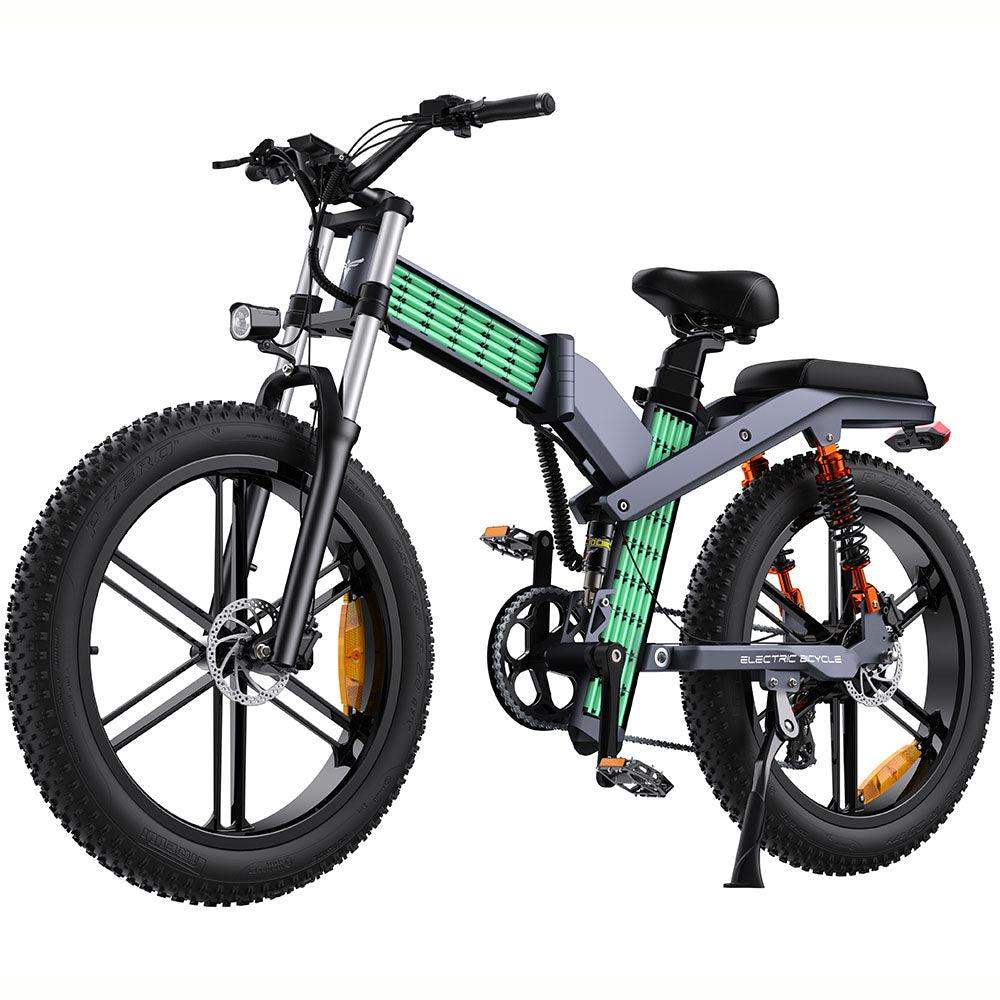 Engwe X26 1000W 26" Fat Bike Foldable E-Mountain Bike Dual Batteries 50km/h 150km - Buybestgear