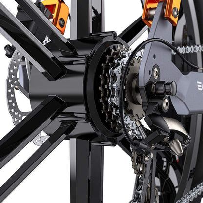 Engwe X26 1000W 26" Fat Bike Foldable E-Mountain Bike Dual Batteries 50km/h 150km - Buybestgear