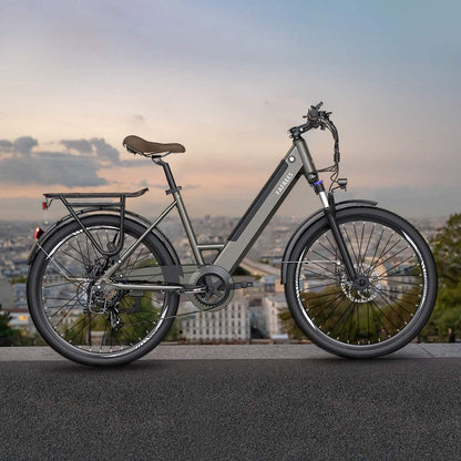 Fafrees F26 Pro 250W 26" Electric Trekking Bike City E-bike 10Ah Support APP - Buybestgear