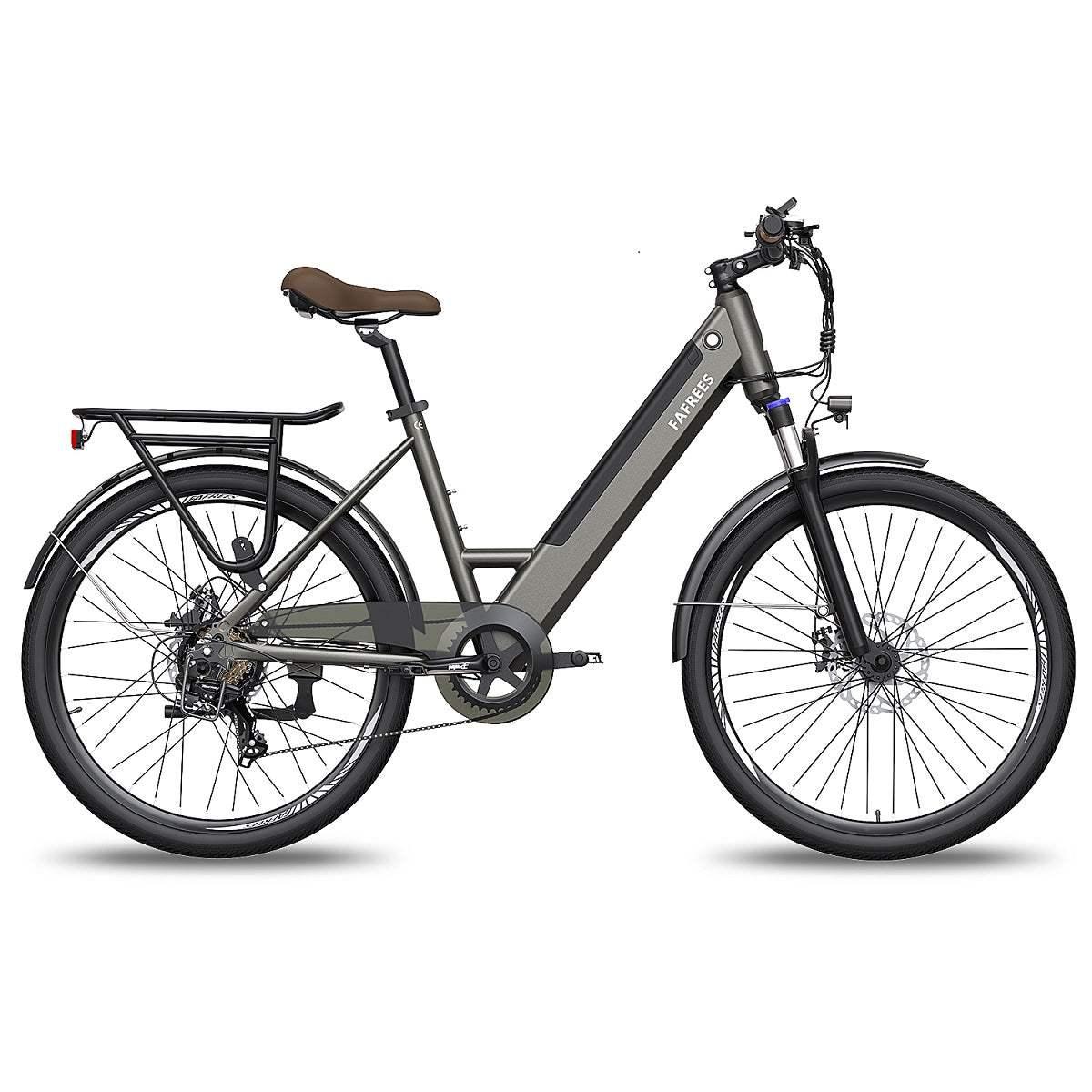 Fafrees F26 Pro 250W 26" Electric Trekking Bike City E-bike 10Ah Support APP - Buybestgear