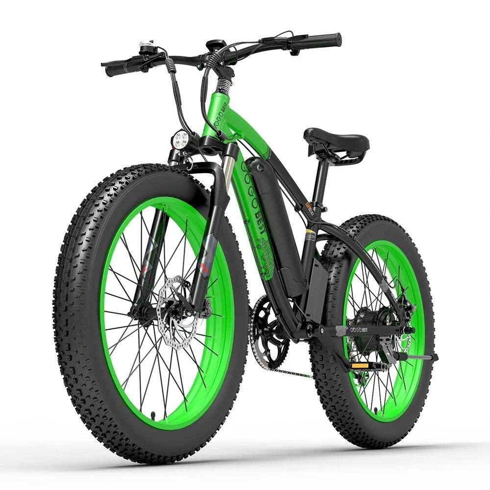 Gogobest GF600 1000W 26" Fat Bike E Mountain Bike EMTB 13Ah E-Bike - Buybestgear