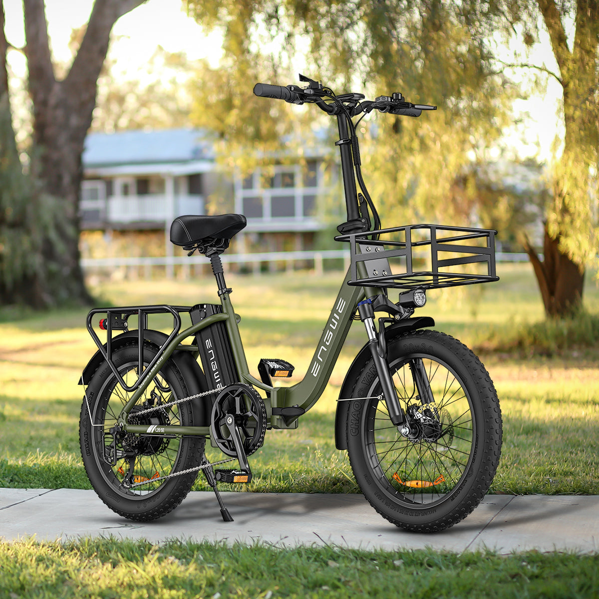 Engwe L20 SE 250W 20" Foldable Electric Trekking Bike 561Wh Step-through E-bike