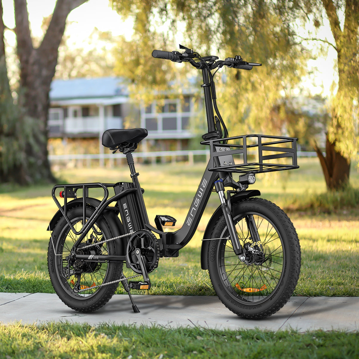 Engwe L20 SE 250W 20" Foldable Electric Trekking Bike 561Wh Step-through E-bike
