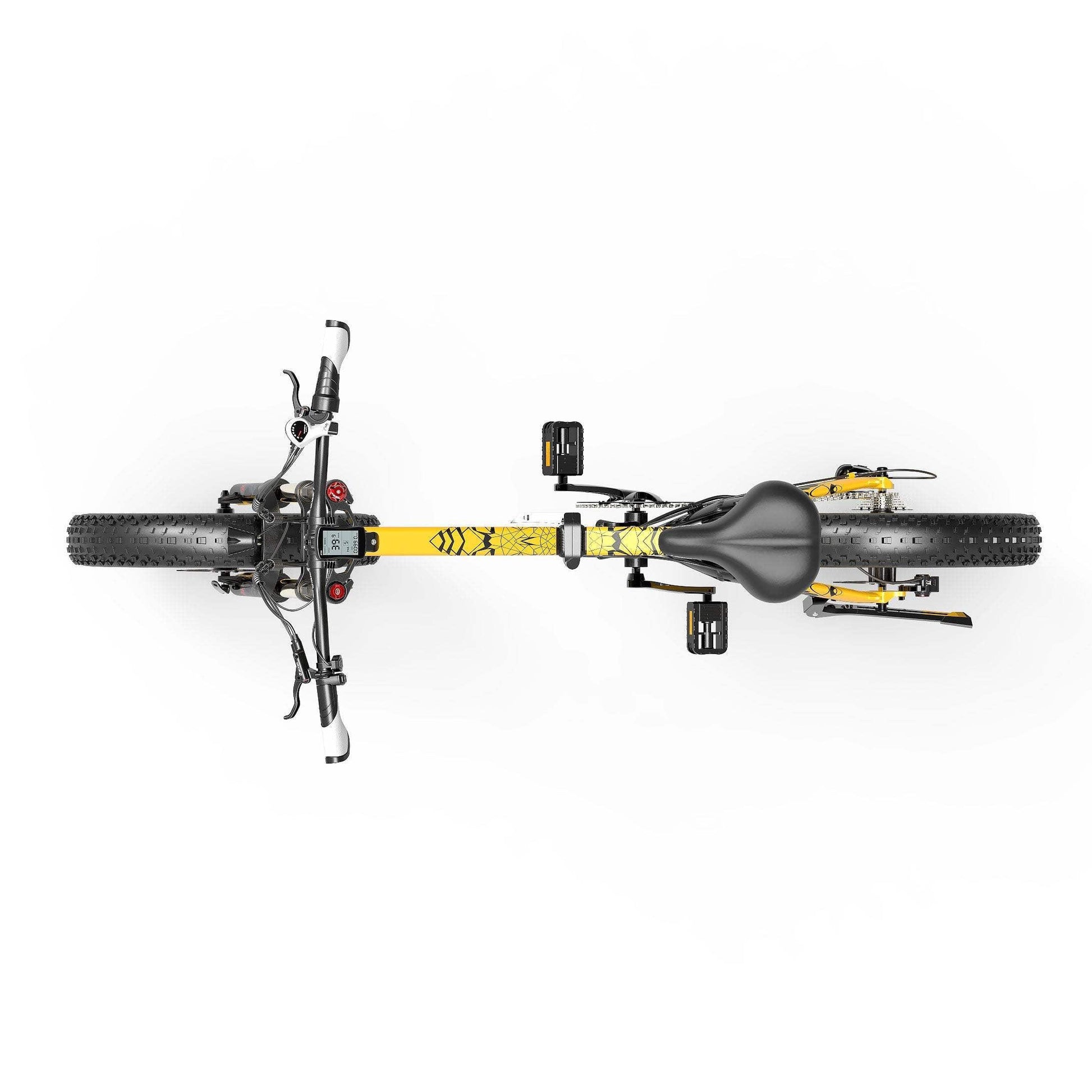 Lankeleisi X3000 Plus 1000W 20" Fat Bike Dual Crown Fork 17.5Ah Foldable E Mountain Bike EMTB - Buybestgear