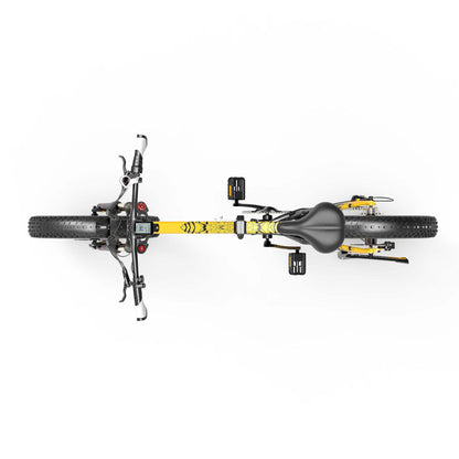 Lankeleisi X3000 Plus 1000W 20" Fat Bike Dual Crown Fork 17.5Ah Foldable E Mountain Bike EMTB - Buybestgear