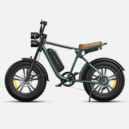 Engwe M20 750W 20" Fat Bike Full Suspension Electric Mountain Bike E-MTB