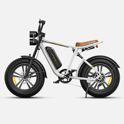 Engwe M20 750W 20" Fat Bike Full Suspension Electric Mountain Bike E-MTB