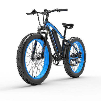 [UK Warehouse] LANKELEISI XF4000 1000W Fat Bike Electric Bike 16Ah 50km/h 100km - Buybestgear