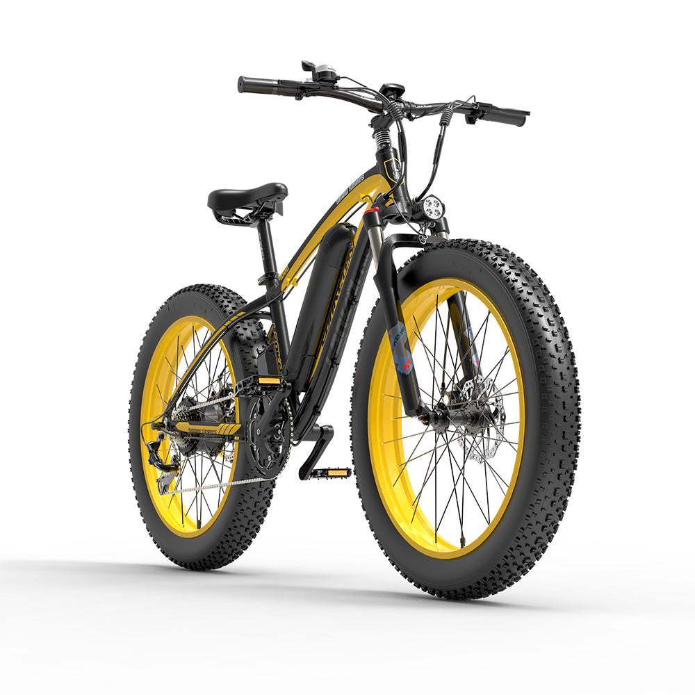 [UK Warehouse] LANKELEISI XF4000 1000W Fat Bike Electric Bike 16Ah 50km/h 100km - Buybestgear