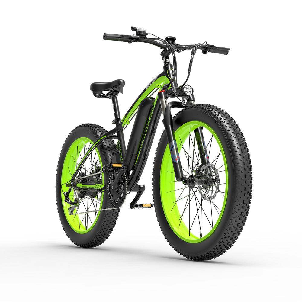 [UK Warehouse] LANKELEISI XF4000 1000W Fat Bike Electric Bike 16Ah 50km/h 100km - Buybestgear