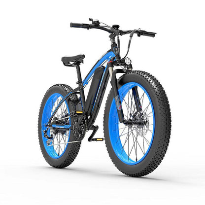 [UK Warehouse] LANKELEISI XF4000 1000W Fat Bike Electric Bike 16Ah 50km/h 100km - Buybestgear